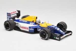 Williams Renault FW14B #6 R. Patrese 1992 Minichamps 1:18 110920006 Fém – 6. kép a 8-ből