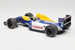 Williams Renault FW14B #6 R. Patrese 1992 Minichamps 1:18 110920006 Fém – 7. kép a 8-ből