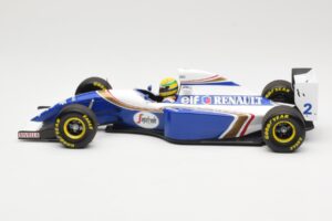 Williams FW16 Renault #2 A. Senna San Marino GP 1994 Minichamps 1:18 540941832 Fém – 4. kép a 7-ből
