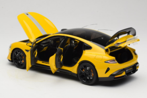 Xiaomi SU7 Ultra Sárga OEM 1:18 BHR9995CN Fém – 5. kép a 8-ből