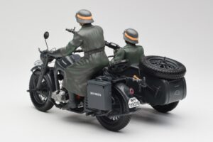 Zundapp KS 750 Oldalkocsi Walkure Schuco 1:10 450651900 Fém – 6. kép a 7-ből