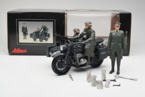 Zundapp KS 750 Oldalkocsi Walkure Schuco 1:10 450651900 Fém – 7. kép a 7-ből