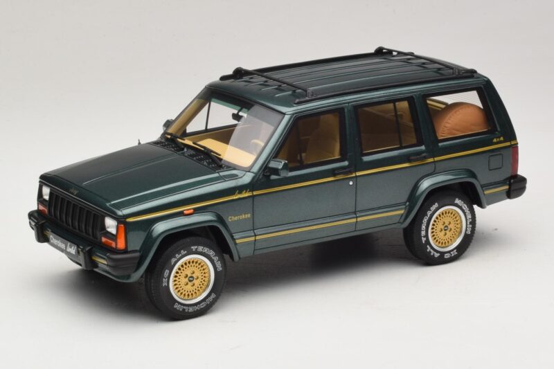 Jeep Cherokee XJ Limited Hunter Green Otto 1:18 OT1204 Gyanta