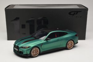 BMW M4 CS G82 Frozen Isle of Man Green GT Spirit 1:18 GT994 Gyanta – 6. kép a 6-ből