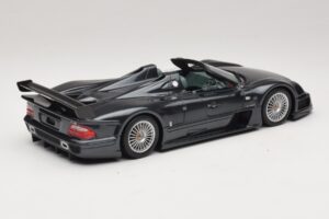 Mercedes AMG CLK GTR Roadster Szürke GT Spirit 1:18 GT960 Gyanta – 2. kép a 6-ből