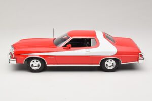 Ford Gran Torino Starsky and Hutch MCG 1:18 MCG181005 Fém – 3. kép a 6-ből