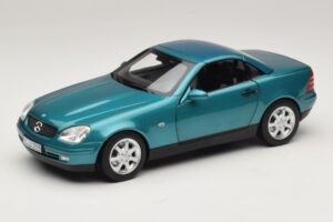 Mercedes SLK R170 Vivianite Green Norev 1:18 183021 Fém – 3. kép a 10-ből