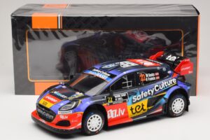 Ford Puma Rally1 #22 M. Sesks / R. Francis Rally Sweden 2025 IXO 1:18 18RMC240 Fém – 6. kép a 6-ből