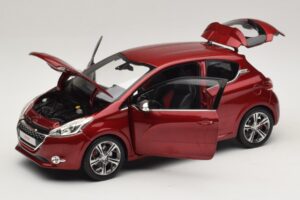 Peugeot 208 GTI Rubis Red Norev 1:18 184700 Fém – 2. kép a 8-ből