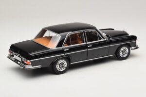 Mercedes 280 SE W108 Fekete Norev 1:18 183360 Fém – 3. kép a 8-ből