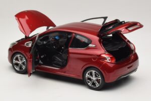 Peugeot 208 GTI Rubis Red Norev 1:18 184700 Fém – 5. kép a 8-ből