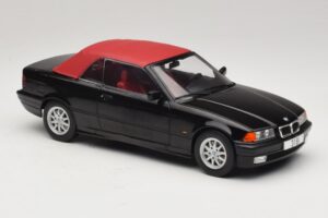 BMW 3 Series E36 Kabrió Fekete MCG 1:18 MCG18318 Fém – 5. kép a 7-ből
