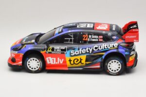 Ford Puma Rally1 #22 M. Sesks / R. Francis Rally Sweden 2025 IXO 1:18 18RMC240 Fém – 3. kép a 6-ből