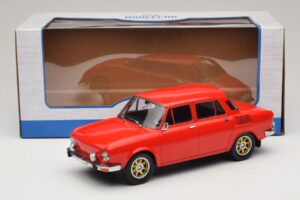 Skoda 100 Piros Arany Felnik MCG 1:18 MCG18784 Fém – 6. kép a 6-ből