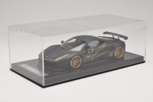 Ferrari 458 LB Works Matt Black BBA 1:18 REMC037 Gyanta – 6. kép a 7-ből