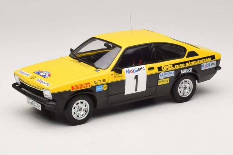 Opel Kadett C GT/E #1 W. Rohrl / H. Menne Westfalen Lippe Rally 1977 MCG 1:18 MCG18651R Fém