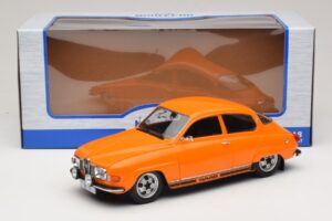 Saab 96 V4 Narancssárga MCG 1:18 MCG18654 Fém – 6. kép a 6-ből