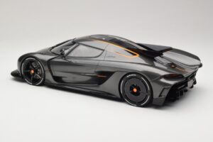 Koenigsegg Jesko Absolut 0-400-0 km/h Rekord Graphite Grey GT Spirit 1:12 GT575 Gyanta – 5. kép a 6-ből