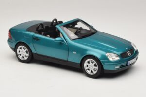 Mercedes SLK R170 Vivianite Green Norev 1:18 183021 Fém – 8. kép a 10-ből