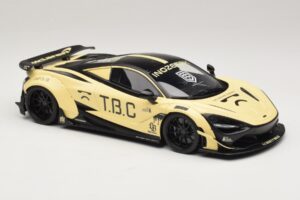 McLaren 720S Liberty Walk Bézs GT Spirit 1:18 GT961 Gyanta – 4. kép a 6-ből