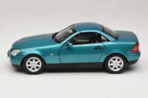 Mercedes SLK R170 Vivianite Green Norev 1:18 183021 Fém – 5. kép a 10-ből