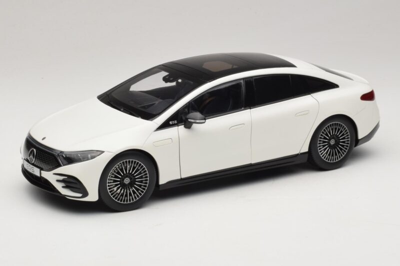 Mercedes EQS V297 Manufaktur Opalite White NZG 1:18 B66961049 Fém