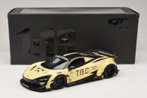McLaren 720S Liberty Walk Bézs GT Spirit 1:18 GT961 Gyanta – 6. kép a 6-ből