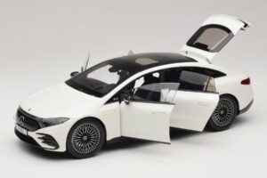 Mercedes EQS V297 Manufaktur Opalite White NZG 1:18 B66961049 Fém – 2. kép a 8-ből
