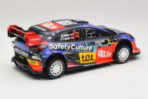 Ford Puma Rally1 #22 M. Sesks / R. Francis Rally Sweden 2025 IXO 1:18 18RMC240 Fém – 2. kép a 6-ből