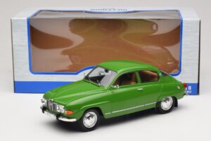 Saab 96 V4 Zöld MCG 1:18 MCG18655 Fém – 6. kép a 6-ből
