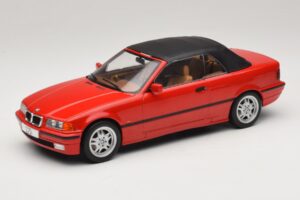 BMW 3 Series E36 Kabrió Piros MCG 1:18 MCG18317 Fém – 2. kép a 7-ből