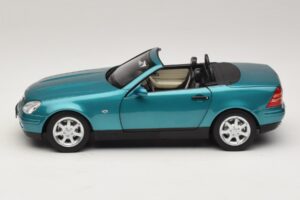 Mercedes SLK R170 Vivianite Green Norev 1:18 183021 Fém – 6. kép a 10-ből