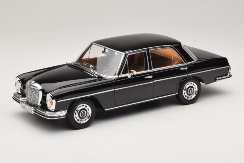 Mercedes 280 SE W108 Fekete Norev 1:18 183360 Fém