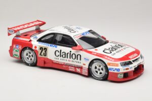 Nissan Skyline GT-R R33 LM GT1 #23 K. Hoshino / M. Hasemi / T. Suzuki Clarion Team NISMO 24 Hours of Le Mans 1996 Otto 1:18 O – 4. kép a 6-ből