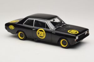 Opel Rekord C #201 Black Widow MCG 1:18 MCG18560 Fém – 4. kép a 6-ből