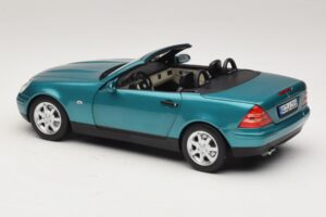 Mercedes SLK R170 Vivianite Green Norev 1:18 183021 Fém – 9. kép a 10-ből