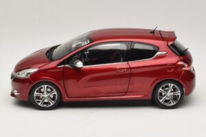 Peugeot 208 GTI Rubis Red Norev 1:18 184700 Fém – 4. kép a 8-ből