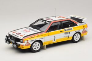 Audi Quattro #1 W. Rohrl / C. Geistdorfer Rally Monte Carlo Winner 1984 Minichamps 1:18 A5-5894 Fém