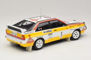 Audi Quattro #1 W. Rohrl / C. Geistdorfer Rally Monte Carlo Winner 1984 Minichamps 1:18 A5-5894 Fém – 2. kép a 6-ből