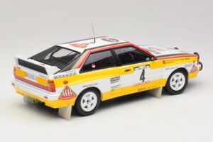 Audi Quattro A2 #4 W. Rohrl / C. Geistdorfer Rally Portugal 1984 Minichamps 1:18 153841104 Fém – 2. kép a 6-ből