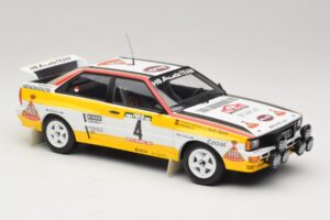 Audi Quattro A2 #4 W. Rohrl / C. Geistdorfer Rally Portugal 1984 Minichamps 1:18 153841104 Fém – 4. kép a 6-ből