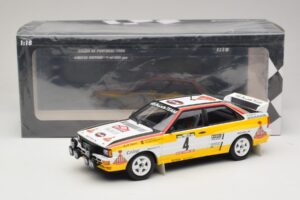 Audi Quattro A2 #4 W. Rohrl / C. Geistdorfer Rally Portugal 1984 Minichamps 1:18 153841104 Fém – 6. kép a 6-ből