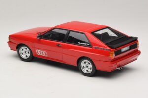 Audi Quattro Piros Kereskedői Kiadás Minichamps 1:18 A5-5893 Fém – 5. kép a 6-ből