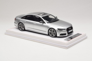 Audi S6 C7 Florett Silver Metallic IVY Merit 1:18 REMC038 Gyanta – 4. kép a 7-ből