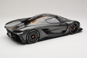 Koenigsegg Jesko Absolut 0-400-0 km/h Rekord Graphite Grey GT Spirit 1:12 GT575 Gyanta – 2. kép a 6-ből