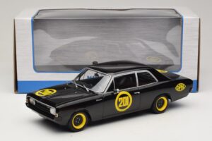 Opel Rekord C #201 Black Widow MCG 1:18 MCG18560 Fém – 6. kép a 6-ből
