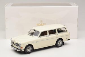 Volvo Amazon Kombi Pearl White Norev 1:18 188750 Fém – 6. kép a 6-ből