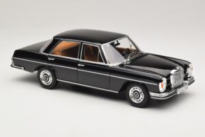 Mercedes 280 SE W108 Fekete Norev 1:18 183360 Fém – 6. kép a 8-ből