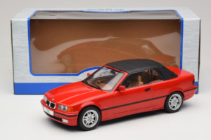 BMW 3 Series E36 Kabrió Piros MCG 1:18 MCG18317 Fém – 7. kép a 7-ből