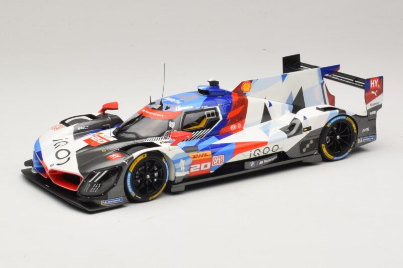 BMW M Hybrid V8 LMDh #20 V. Rossi Bahrain Test 2024 Minichamps 1:18 155242046 Fém